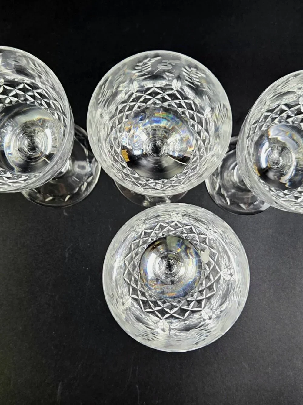 Vintage Rogaska Gallia - Water Wine Goblets - Set of 4 - Discontinued